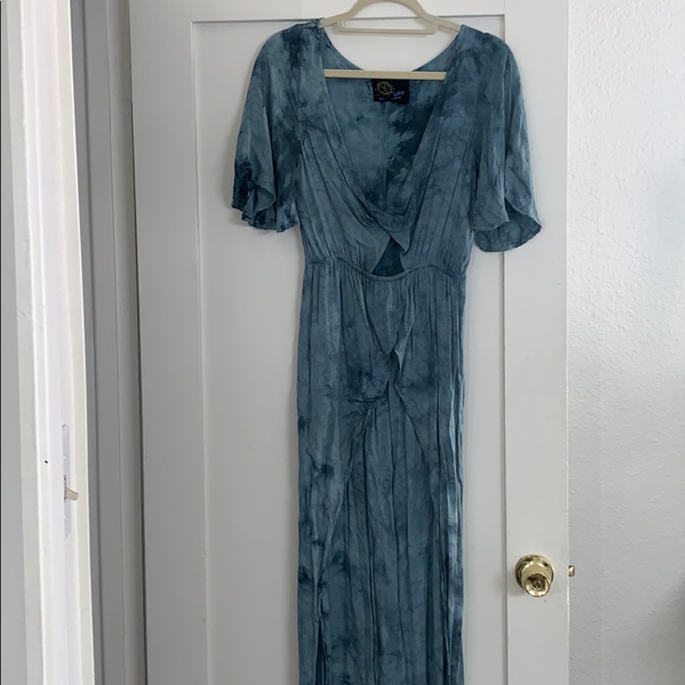 Beautiful tye dyed BlueLife maxi